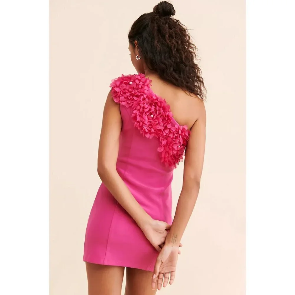ELLIATT Uma Mini Dress in Pink Size Small - Picture 16 of 16